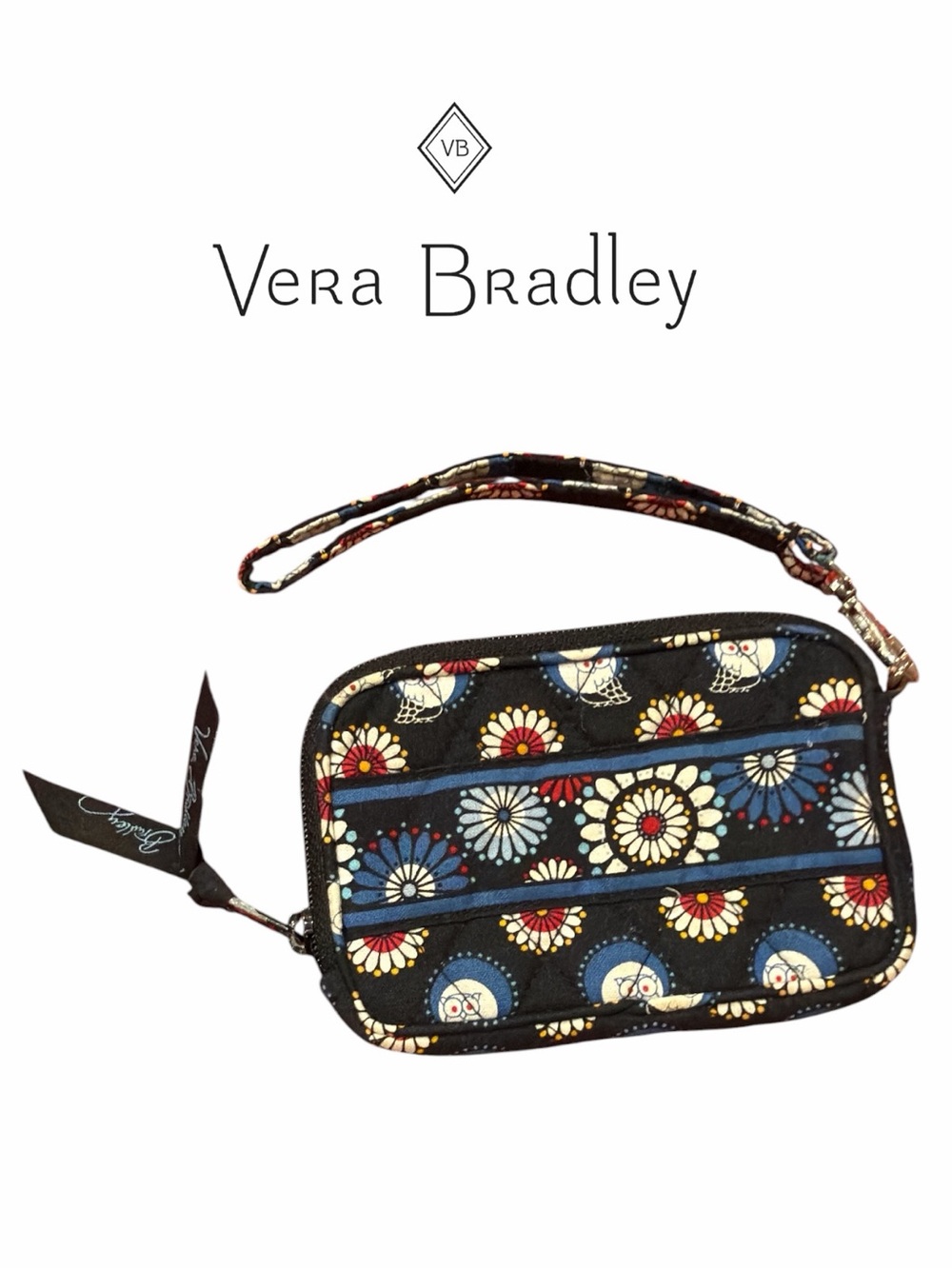Vera Bradley Night Owl Wristlet